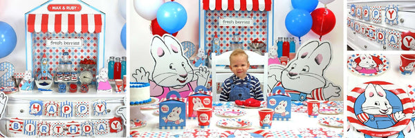 Max & Ruby: Trendy Party Supplies for Boys and Girls of All Ages - Prime Party