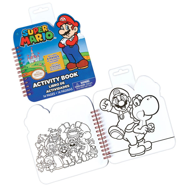 Super Mario Sticker Activity Book Games & Activities