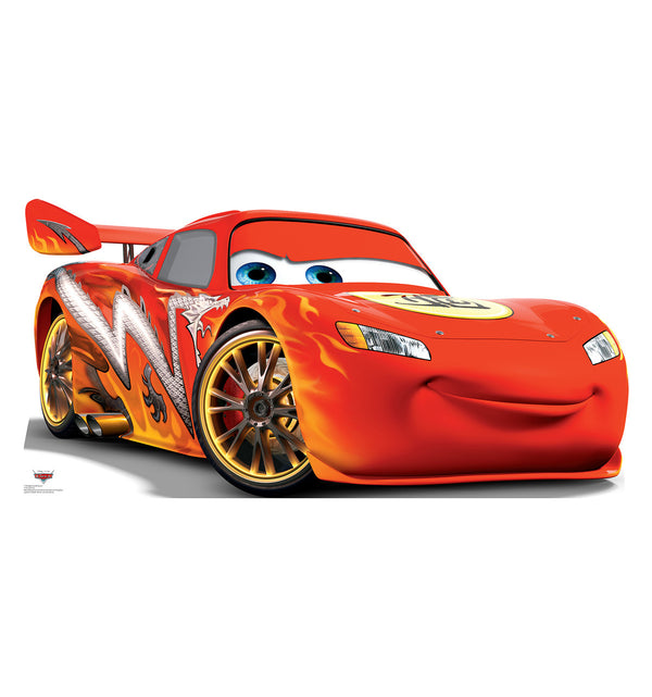 Lightning McQueen life-size cardboard cutout from Disney Pixar Cars