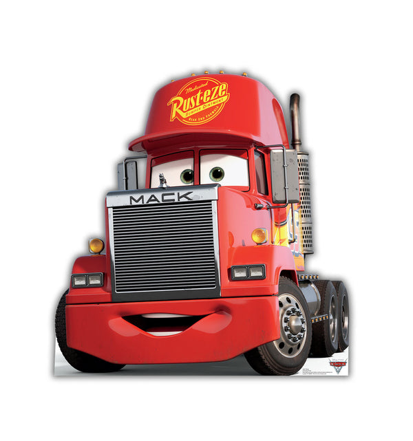 Mack life-size cardboard cutout from Disney Pixar Cars 3