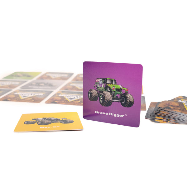 Monster Jam Match Memory Game
