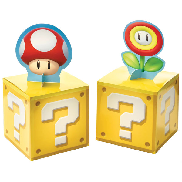 Super Mario Centerpiece Decorating Kit (4-Piece Kit) Centerpieces