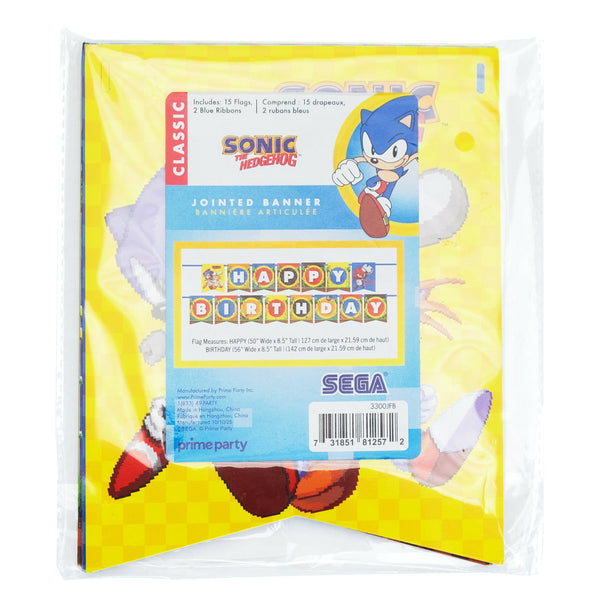 Sonic the Hedgehog Jointed Flag Banners