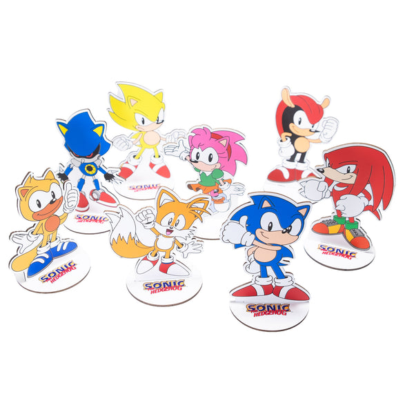 Classic Sonic Wooden Figures (Set of 8)