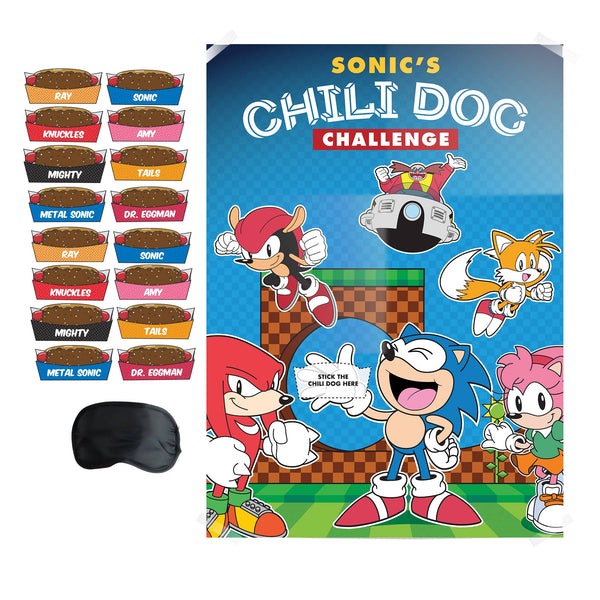 Sonic the Hedgehog Pin-the-Tail Game