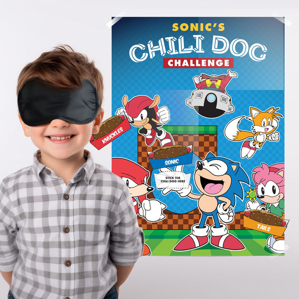 Sonic the Hedgehog Pin-the-Tail Game