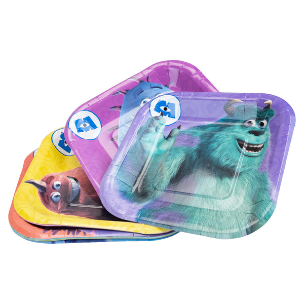 Monsters Inc. Dessert Plate– 7 Inch (Pack of 8)