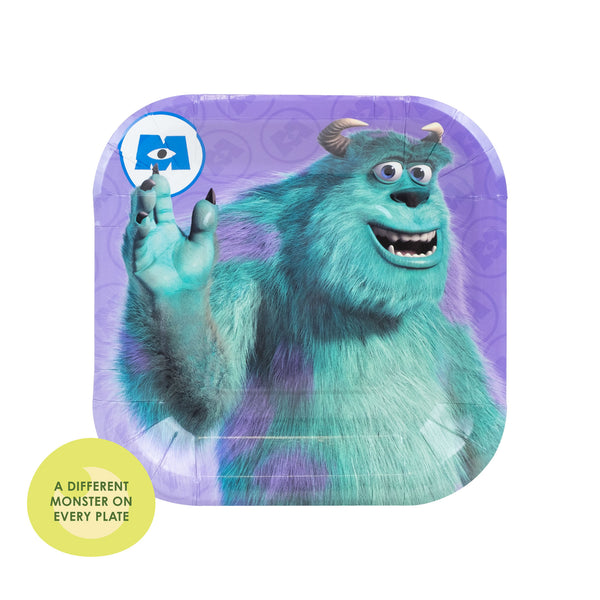 Monsters Inc. Dessert Plate– 7 Inch (Pack of 8)