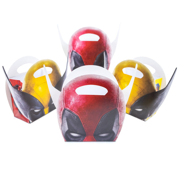Deadpool Wolverine Favor Boxes (Pack of 8)
