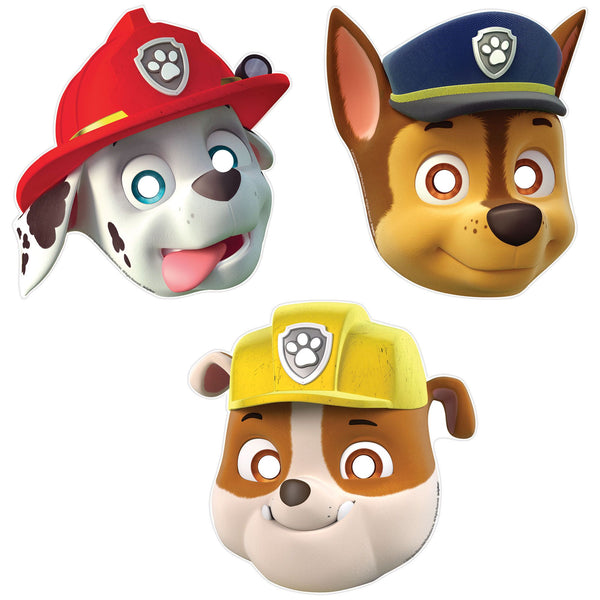 Paw Patrol Adventures Paper Masks (Set of 8) Masks