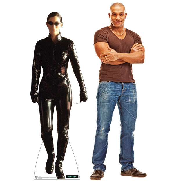 Trinity from the Matrix | Life-size Cardboard Cutout