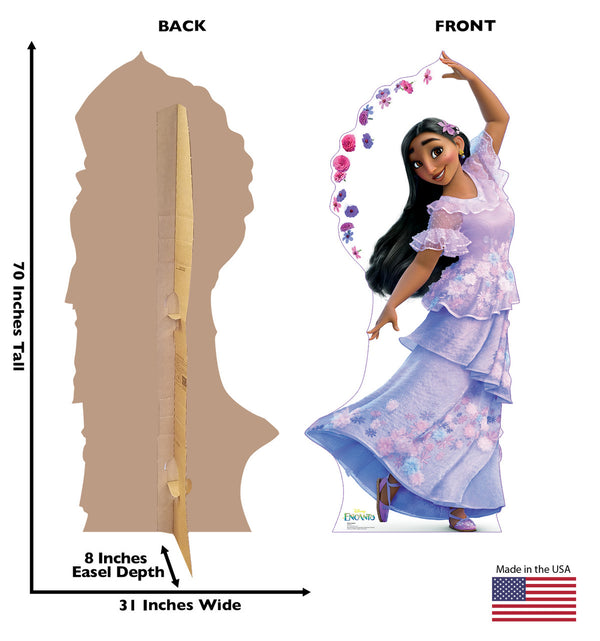 Isabela from Encanto Cardboard Cutout