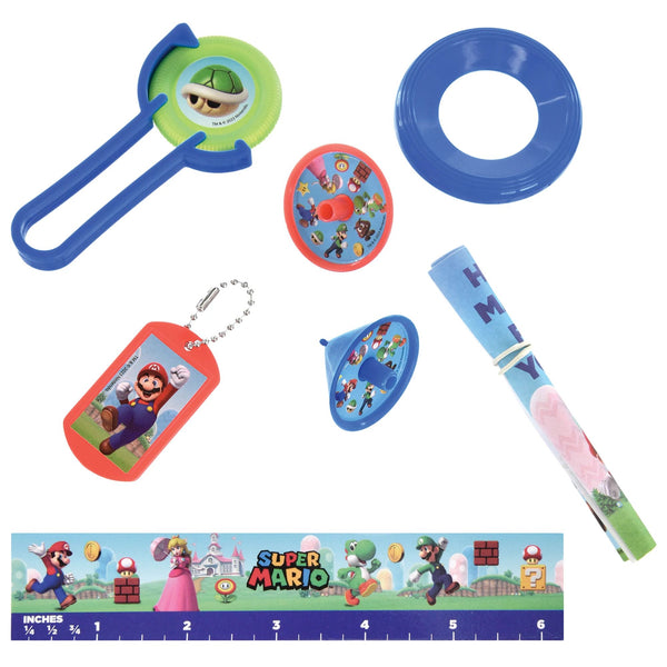 Super Mario Mega Mix Party Favors (48-Piece Kit) Favors