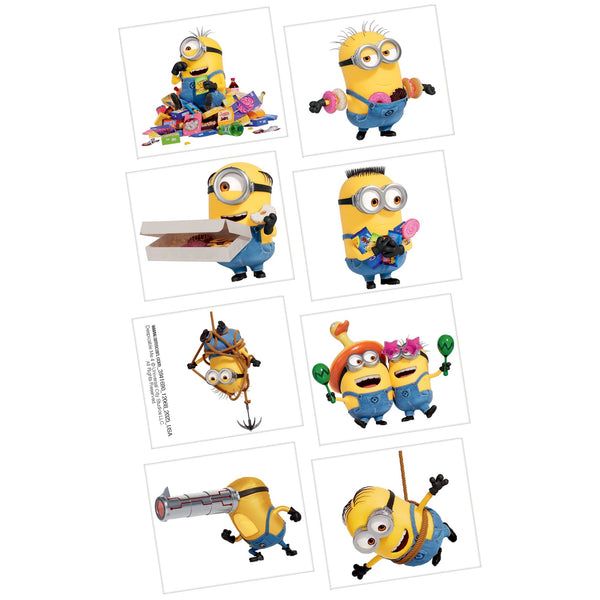 Despicable Me Tattoos (24-Piece Kit) Favors