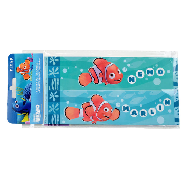 Finding Nemo Bottle Labels (Pack of 16)