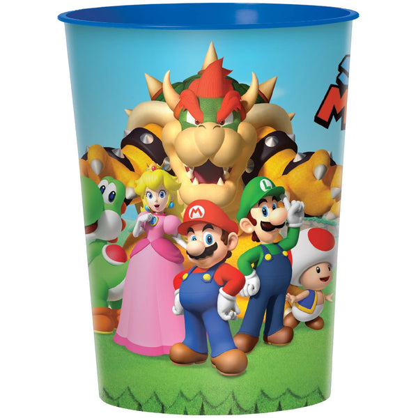 Super Mario 16 oz Favor Cup Cups