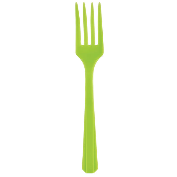 Plastic Forks Kiwi (20-Pieces) Cutlery