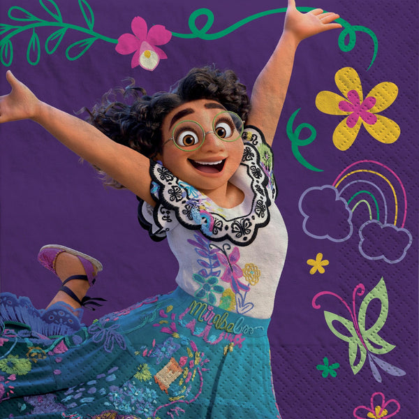 Encanto Beverage Napkins 3-Ply (Set of 16) Napkins