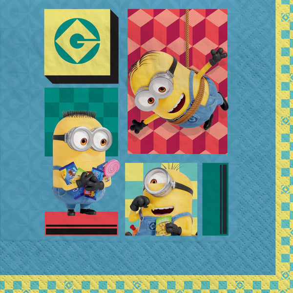 Despicable Me Beverage Napkins 3-Ply (Set of 16) Napkins