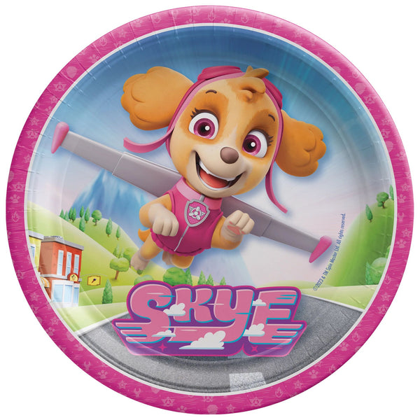 Paw Patrol Dinner Plates– Skye (Set of 8) Plates