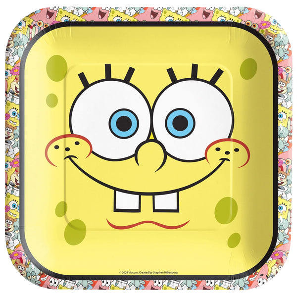 Sponge Bob Dinner Plates (Set of 8) Plates
