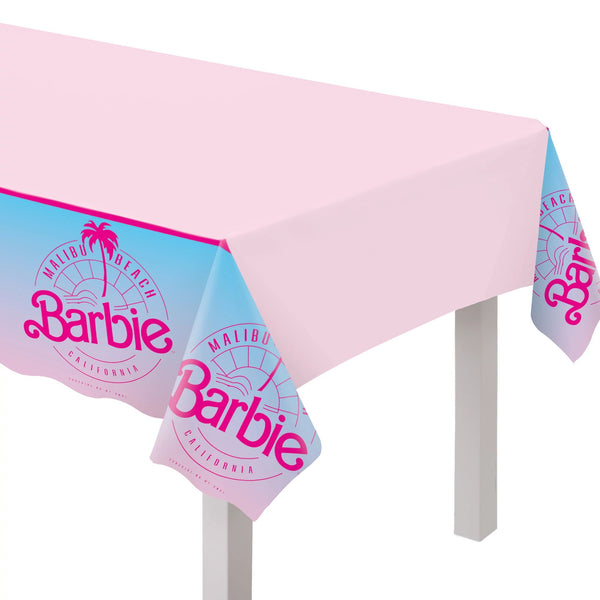 Barbie Plastic Table Cover Table Covers
