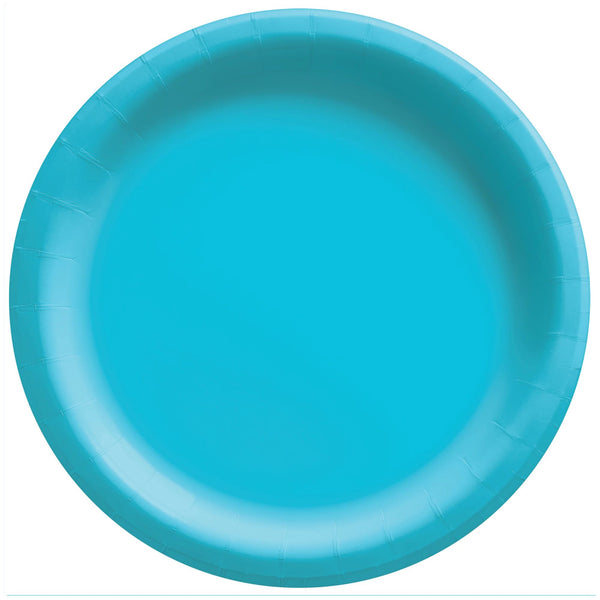Dessert Plates Caribbean Blue 6.75" Round (Set of 20) Plates