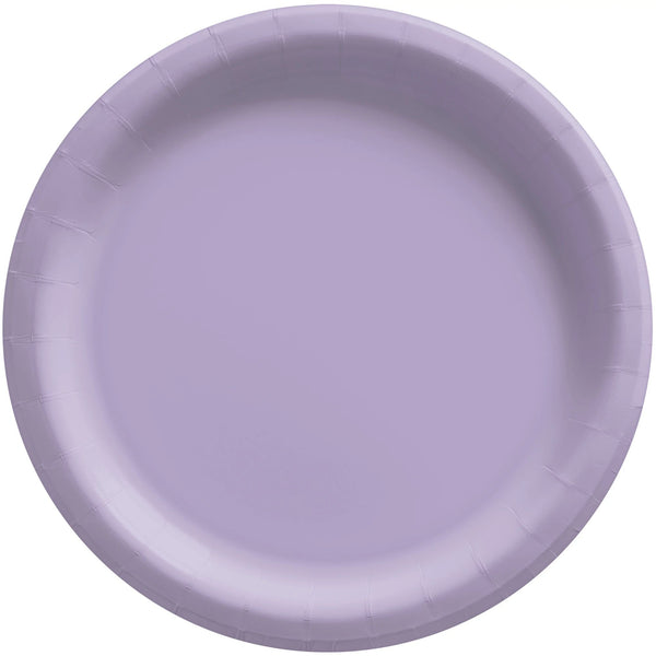 Dinner Plates Lavender 9" Round (Set of 20) Plates