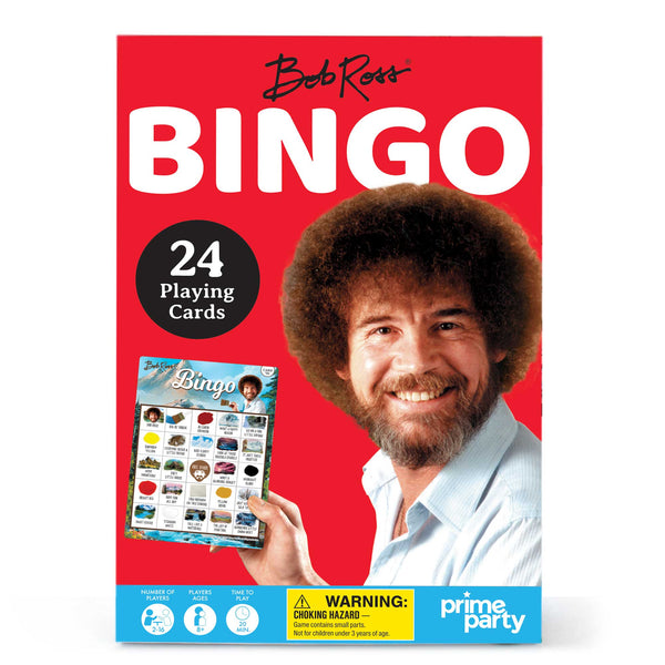 Bob Ross Deluxe Bingo Party Game for 24