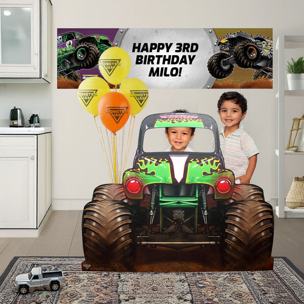 Grave Digger Cardboard Stand-In