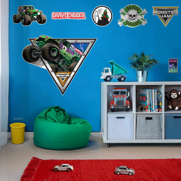 Grave Digger Removable Wall Decal