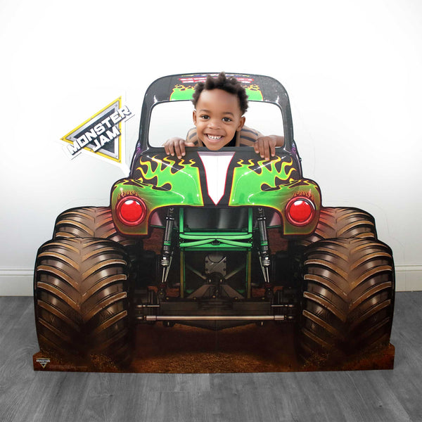 Grave Digger Cardboard Stand-In