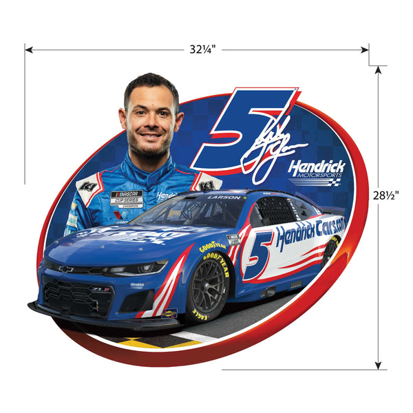 Kyle Larson NASCAR Removable Wall Decal Set