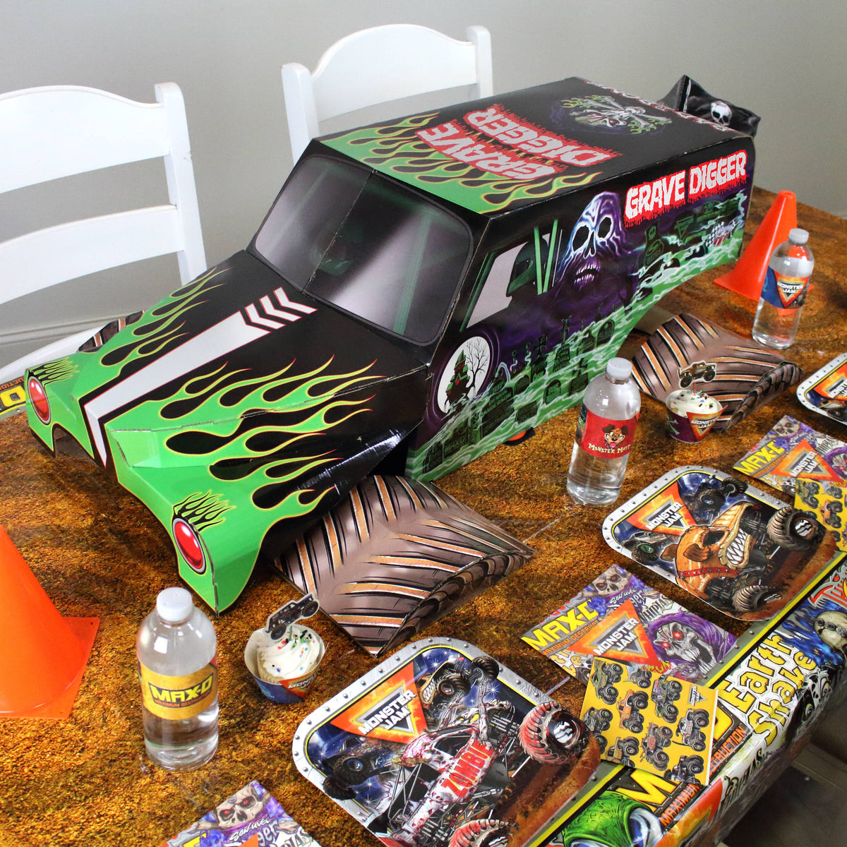 Cardboard Ka Remote Printable Grave Digger Remote Control Trucks