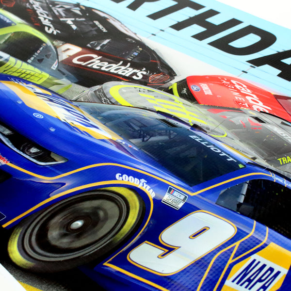 NASCAR Personalized Vinyl Banner