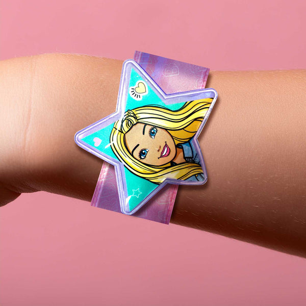Barbie Dream Together Slap Bracelets (4-Piece Kit)