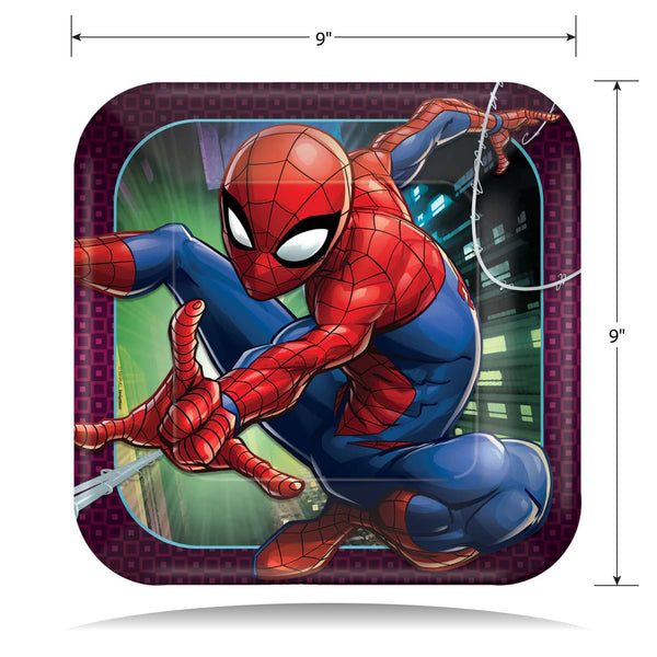 Spider-Man Dinner Plates (Set of 8)