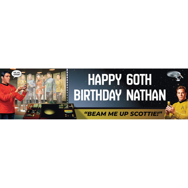 Star Trek Personalized Banner