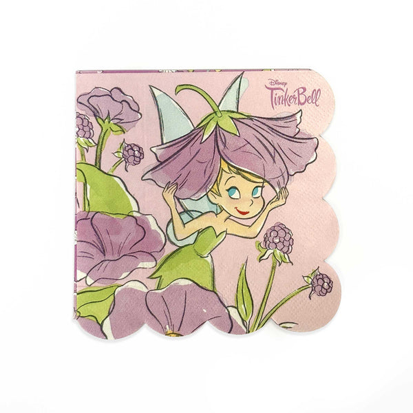 Tinkerbell Blossom beverage napkins included in the Deluxe Party Pack