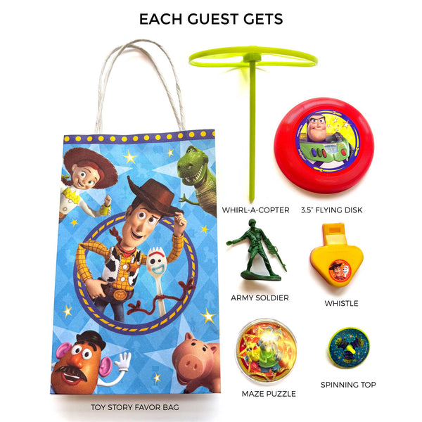 Toy Story Favor Bags with Favors