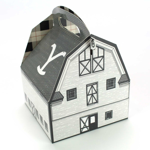 Yellowstone Barn Favor boxes (Set of 8)