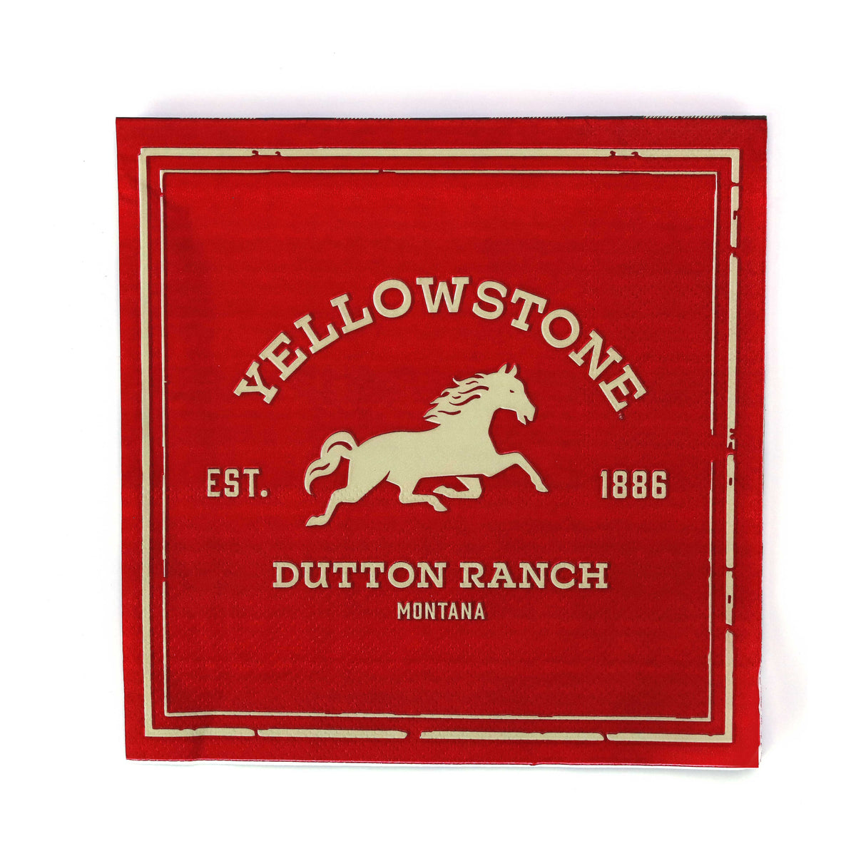 Yellowstone Lunch Napkins (16 Pack) Prime Party
