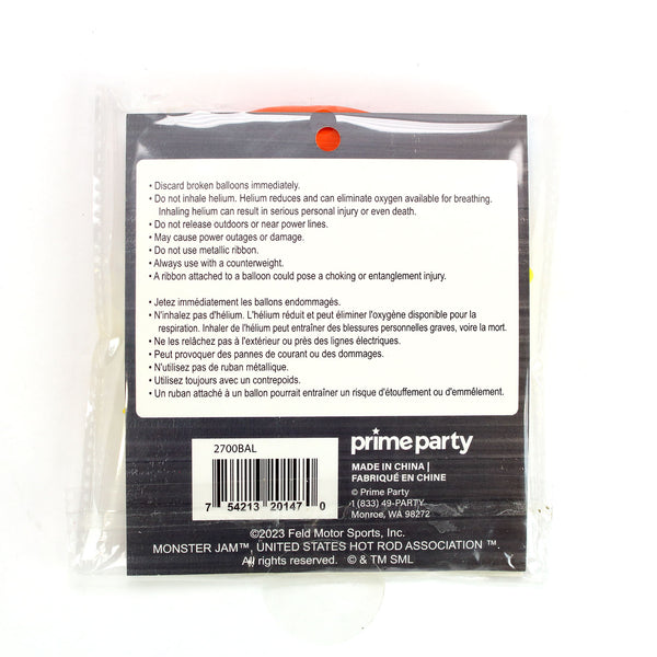 Monster Jam Latex Balloons (Pack of 12)