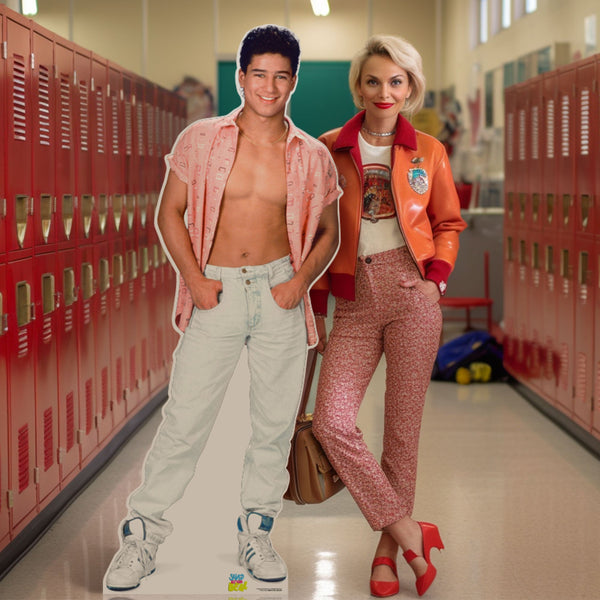 AC Slater Cardboard Cutout | Saved by the Bell - Prime PartyCardboard Cutouts