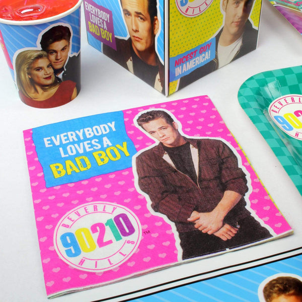 Beverly Hills 90210 Lunch Napkins - (16 Pack) - Prime PartyNapkins