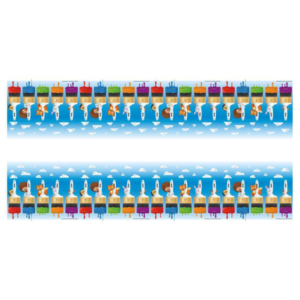 Bob Ross and Friends Plastic Table Cover - Prime PartyTable Covers