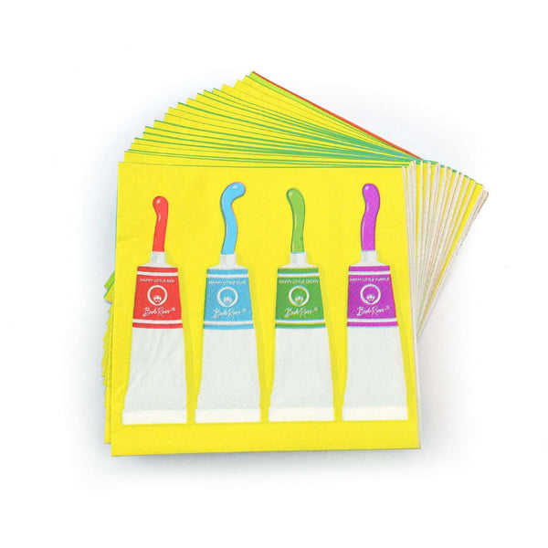 Bob Ross and Friends Standard Pack for 8 - Prime PartyParty Packs