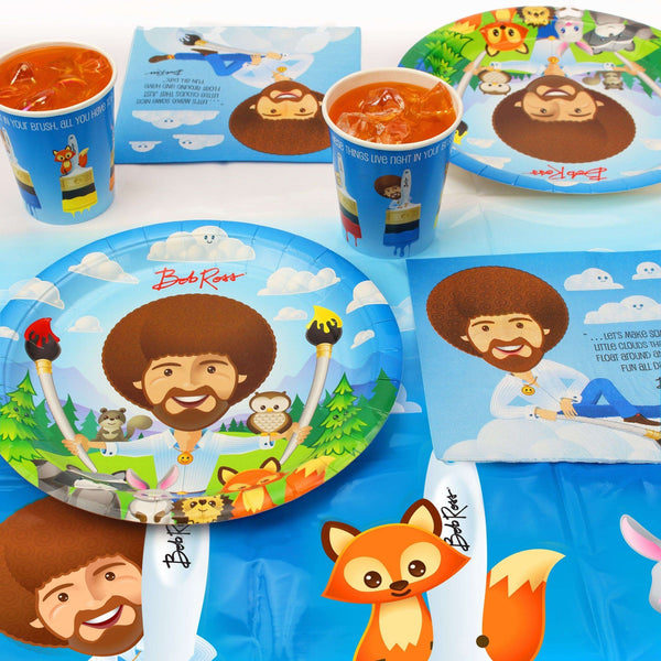 Bob Ross and Friends Value Pack for 8 - Prime PartyParty Packs
