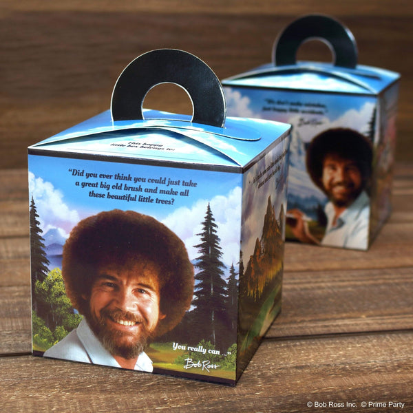 Bob Ross Classic Favor Boxes (8 pack) - Prime PartyFavor Boxes