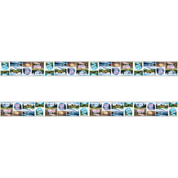 Bob Ross Classic Plastic Table Cover - Prime PartyTable Covers